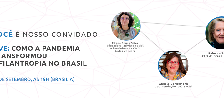 Live Pandemia e Filantropia BrazilFoundation
