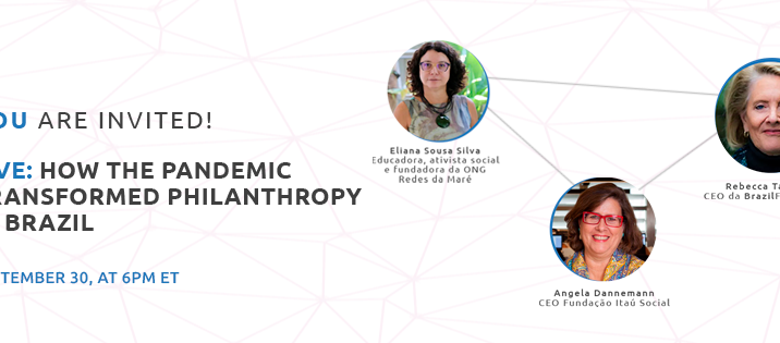 Live Pandemia e Filantropia BrazilFoundation